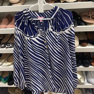 Lilly Pulitzer Elsa Silk Top